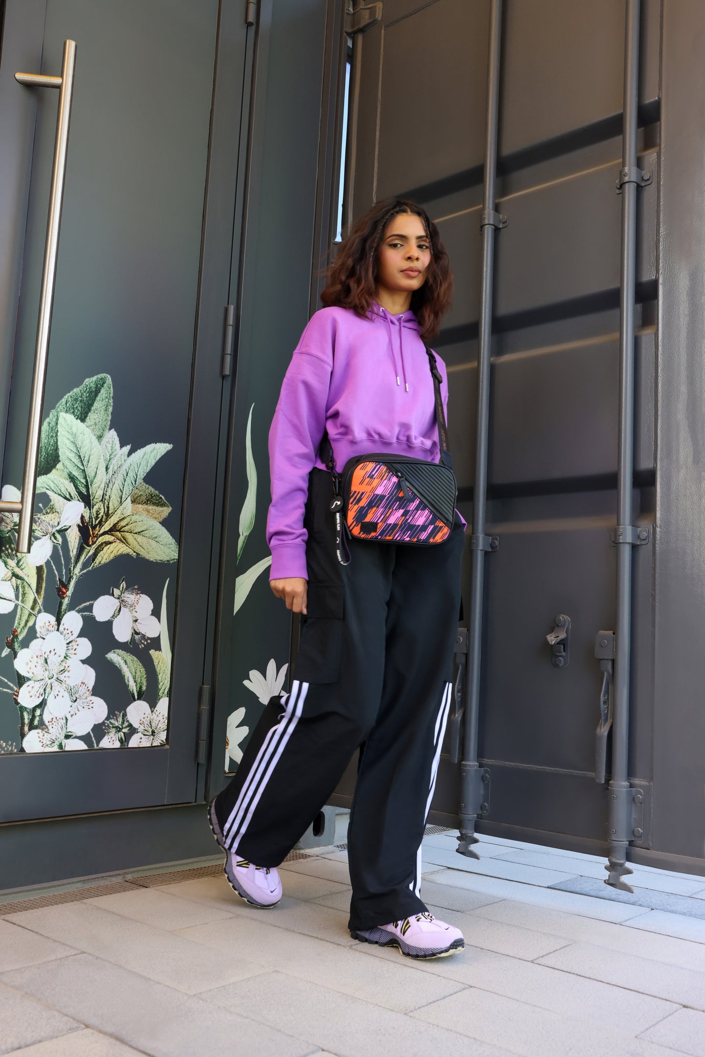 Bold Bloom Sling Bag