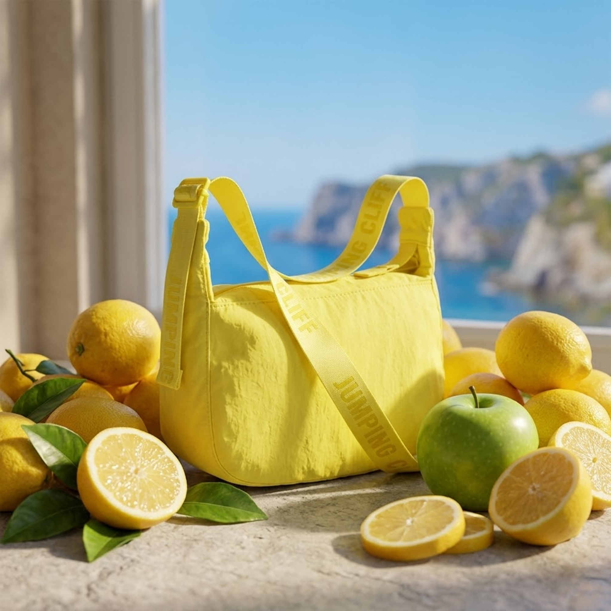 Inspired by the sharp brightness of freshly cut citrus