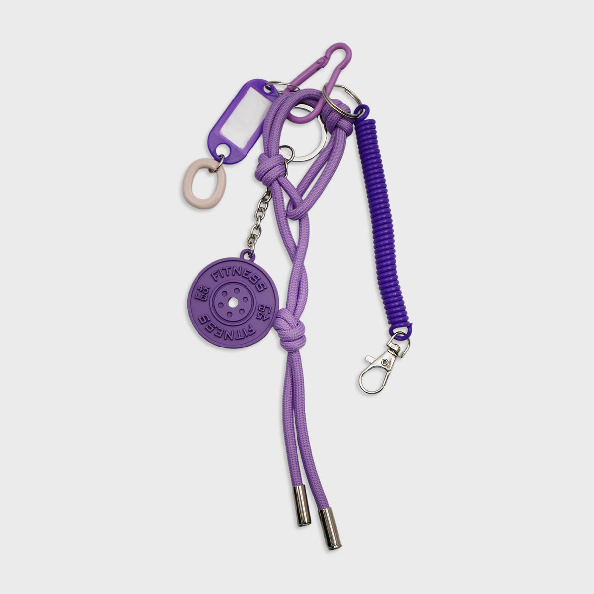 Lilac Loop Charms