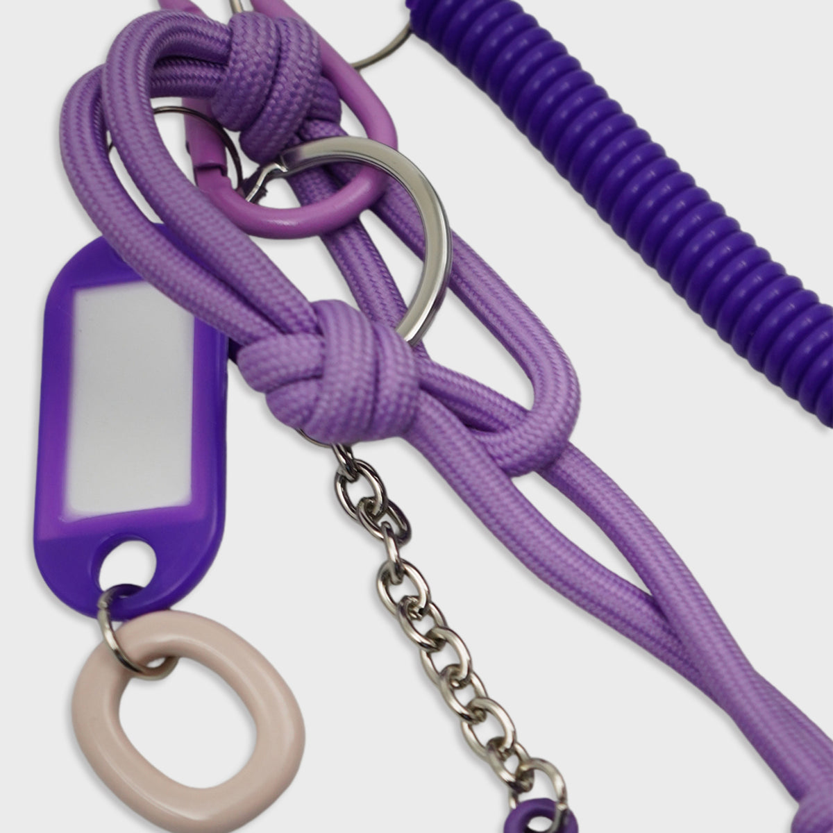 Lilac Loop Charms