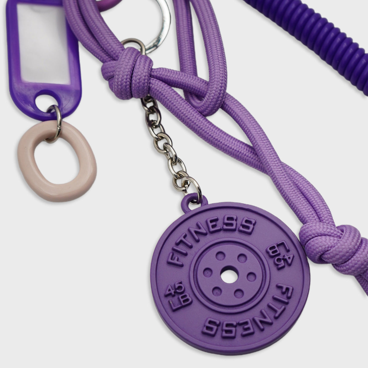Lilac Loop Charms